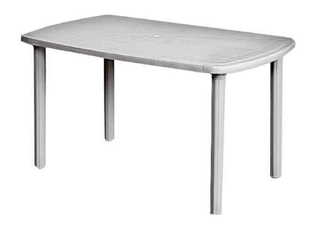 میز بیضی باغی چهارپایه لوله ای مدل 515