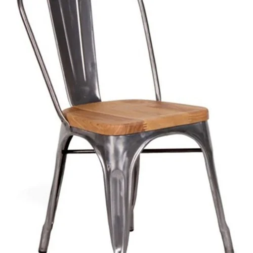 صندلی فلزی کف چوب مدل تولیکس N501W